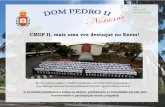 CMDP II, mais uma vez destaque no Enem! · CMT do Colégio recepciona os militares Ten Cel André Salgado e Capitão Cristiano, chefe da delegação. Curso de primeiros socorros Em