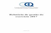 Relatório de gestão do exercício 2017crq12.gov.br/wp-content/uploads/2019/09/... · 2019-09-17 · Conselho Regional de Quimica 12 Regiao Coordenação Contábil e Administrativa