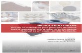 DISSERTAÇÃO Reciclando Cinzas rev 8 correções · 2012-08-30 · Dissertação de Mestrado RECICLANDO CINZAS Estudo de viabilidade para produção de blocos para a construção