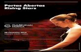 Portas Abertas Rising Stars · ciclo piano mecenas concertos de domingo mecenas música de câmara mecenas ... de Música do Conservatório Nacional da Academia Nacional Superior