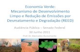 Economia Verde: Mecanismo de Desenvolvimento Limpo e ...€¦ · Economia Verde •UNEP - Iniciativa Economia Verde •Definição de trabalho de uma economia verde = •Aquela que