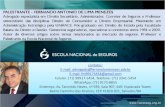 contatos: E-mail : advogado@fernandomenezes.adv.br E-mail ... · analisar o mercado de seguros Seguradoras com escritórios na sua base de atuação ... -Empresa de importação e