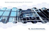 System solutions for every lift. Everywhere. · internacionalización. Producimos dispositivos para ascen sores en la fábrica principal de Wuppertal, en Boituva, Brasil (desde 1974),
