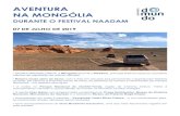 DURANTE O FESTIVAL NAADAMdomundo.com/roteiros/MONGOLIA.pdf · 2019-04-22 · DURANTE O FESTIVAL NAADAM 07 DE JULHO DE 2019 • OPORTUNIDADE ÚNICA: a Mongólia durante o Naadam, principal