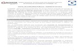 EDITAL DE CONCURSO PÚBLICO - AGERSA Nº 001/2012...Concurso, ou de alguma de suas fases; à empresa realizadora será reservado o direito de cancelar, substituir provas ou testes