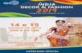 Informações estratégicasindiadecorefashion.com.br/.../03/catalogo-EPCH-2019web.pdf · 2019-03-06 · The main products that will be exhibited in the event are from the sectors