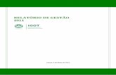 RELATÓRIO DE GESTÃO 2011 - IGOT – Instituto de Geografia e … · 2019-06-14 · Tabela 9 ‐ ‐ Projetos e prestações de serviços (2010‐2011) ... lecionadas na FLUL por