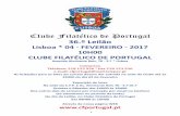 Clube Filatélico de Portugal · 2017-01-12 · datador) para Itália, com selo CE203, 1$40 s/ 2E, tipo Ceres. Sobrescrito assinado por todos os pilotos da esquadrilha de 12 aviões.