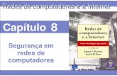 Capítulo 8 - Home | INSTITUTO DE COMPUTAÇÃOnfonseca/arquivos/3ed/cap08.pdf · 8 © 2005 byPearsonEducation 8 -3 Segurança em redes de computadores • 8.1 O queé segurança?