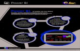 Power BI, el poder de los datosMicrosoft que permite visualizar datos, compartir información y colaborar de manera sencilla e intuitiva. Implantar un sistema BI adaptado a las necesidades