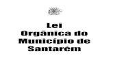 Lei Orgânica do Município de Santarém€¦ · Lei Orgânica do Município de Santarém 08 Lei Orgânica do Município de Santarém a) l ocalização, i nstalação e funcionamento