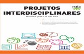 PROJETOS INTERDISCIPLINARES - Início...24 propostas de trabalho interdisciplinar Contributo de todas as disciplinas em todos os projetos Elaborados no âmbito das Aprendizagens Essenciais
