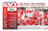 26 anos de história · de uma grande injustiça. A greve é um direito e os de Correio Braziliense – 1995 Petroleiros protestam diante do TST, que julgara a greve “abusiva”