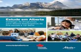 Estude em Alberta · 2018-10-01 · Aeroporto internacional mais próximo Aeroporto Internacional de Edmonton ‑ 50 minutos de carro de Camrose Para consultas sobre requisições