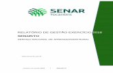RELATÓRIO DE GESTÃO EXERCÍCIO 2018 - SENAR-TOsenar-to.com.br/administracao/files/files/Relatorio de Gestao 2018.pdf · Relatório de Gestão 2018 1 SENAR/TO RELATÓRIO DE GESTÃO