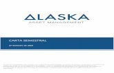 CARTA SEMESTRAL - Alaska Asset Management · para tomar boas decisões vem da capacidade de um indivíduo atacar um problema por diversos ângulos, através da utilização de diferentes