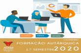 1.º SEMESTRE · 2020-01-10 · fomentar iniciativas destinadas ao aperfeiçoamento profissional de quem é titular de uma relação jurídica de emprego público, e à melhoria do