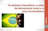 O racismo à brasileira: o mito da democracia racial …...-RACIAIS NO BRASIL PROF. GUILHERME PAIVA 3 O racismo à brasileira: o mito da democracia racial e o arco-íris brasileiro