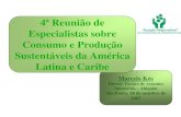 4ª Reunião de Especialistas sobre Consumo e Produção ...Atuação Responsável® Um compromisso da Indústria Química 1998 Evolução do Atuação Responsável 1999 2000 2001