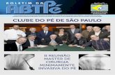 Uma publicação da Associação Brasileira de Medicina e ... · Alguns colegas vão expor sua opinião sobre a artrose pós-traumática. A lesão osteocondral do tálus também será