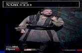 GIUSEPPE VERDI NABUCCO · 2020-05-17 · TEATRO NESCAFÉ DE LAS ARTES Temporada 2020 NABUCCO ANTECEDENTES Una completa visión de la gestación de “Nabucco” parte necesariamente