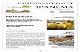 FLORESTA NACIONAL DE IPANEMA · 2012-10-02 · PESSOAS A Flona de Ipanema, em parceria com os sindicatos rurais da região que têm convênio com o SENAR - Serviço Nacional de Aprendizagem