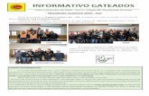 INFORMATIVO GATEADOSgateados.com.br/novo/pdf/informativo-julho-setembro-2018.pdf · Para fechar com chave de ouro a 15ª SIPATR da Florestal Gateados, a equipe da CIPATR (Comissão