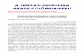 A TRÍPLICE FRONTEIRA...a transforma em colônia militar em 1967 e, através da Emenda constitucional do Estado do Amazonas, consegue sua autonomia municipal em 1983. Em 1906, Brasil