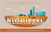 biodiesel 2015 PT - Governo do Brasil · Ministério da Agricultura, Pecuária e Abastecimento • Usos de biodiesel no Brasil e no mundo 5 Sumário Lista de siglas 6 Sumário Executivo