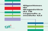 Algoritmos de diagnóstico da TB segundo o modelo GLI...Os algoritmos são ilustrativos e devem ser adaptados pelos países à situação local. O cenário dos testes de diagnóstico