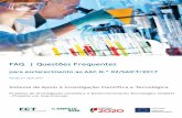 FAQ | Questões Frequentescidtff.web.ua.pt/cidtff_flashnews/wp-content/... · Regulamento (UE) n.º 1303/2013 Geral dos Fundos Estruturais e de Investimento Site Portugal 2020 Entrada