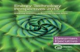 Energy Technology Perspectives 2015€¦ · necesaria para descarbonizar el suministro de energía y alcanzar los objetivos energéticos renovables del 2DS. Como nota positiva, la