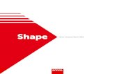 Shape - Barco · 2019-04-24 · Barco kiest er resoluut voor om zijn activiteiten te stroom- lijnen . We investeren gericht in winstgevende opportuniteiten die tot onze core business