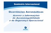 SEMINARIO INTERNACIONAL - Passos 2[1] [Modo de ...€¦ · Agência Nacional de Aviação Civil -ANAC Incumbências Atendimento do interesse público Desenvolvimento e fomento da