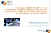 Tecnologias digitais da informação e comunicação e habilitação … · 2020-04-30 · Tecnologias digitais da informação e comunicação e habilitação psicossocial: o uso