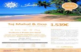 Admedic Tours - Índiaao Taj Mahal + Praia em Goa no final da viagem! Verão 2017 Saídas de Abril a Setembro 11 dias de viagem desde Taj Mahal & Goa Ref.002-53/2 . 03/02/17 | Image