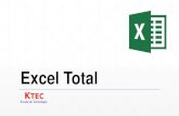 Excel Total - ktec.com.br€¦ · Aula 07 – Validação de Dados: 04 horas-aula ... Aula 02 – Funções 10 Cálculos com porcentagem. Inserção de comentários nas células.