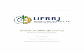 Acordo de Nível de Serviço · A Universidade Federal Rural do Rio de Janeiro possui sua sede no município de Seropédica no estado do Rio de Janeiro e campi nos municípios de
