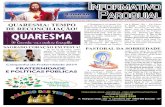 QUARESMA: TEMPO cia e Missa; 19h – Via Sacra; 2- 27/02 DE ...scjbotucatu.com.br/pdf/informativo/marco_2019.pdf · A Conferência Nacional dos Bispos do Brasil – CNBB – cons-