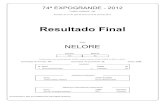Resultado Final - avanticonsultoria.com.bravanticonsultoria.com.br/adm/exposicoes/resultado... · CAMPO GRANDE - MS Período: de 12 de abril de 2012 à 22 de abril de 2012 Resultado