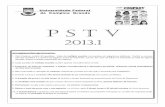 Prova PSTV 2013-1 - arquivo.comprov.ufcg.edu.br€¦ · 2013.1 RECOMENDAÇÕES IMPORTANTES: 1. Este Caderno contém 60 questões, todas de múltipla escolha (numeradas em algarismos