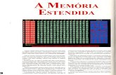 Memória Extended - Atelier Web · memória acima do primeiro megabyte 1) 2) O conjunto de pequenos programas residentes no ROM de todos os computadores PC que conhece- mos e que