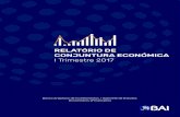 RELATÓRIO DE CONJUNTURA ECONÓMICA...Relatório de Conjuntura I Trimestre 2017 4 1.3. Mercado das Commodities O início do ano de 2017 continuou a ser um período com alguma agitação