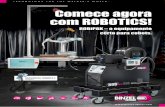 Comece agora com ROBOTICS! · Conexão segura via ProfiNet O SPS fornece a troca de dados entre o robô e a fonte de solda Pronto para soldar! Fornecido com fonte de solda, switch