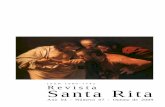 ISSN 1980-1742 Revista Santa Ritasantarita.br/wp-content/uploads/2019/05/revistasrita-07.pdf · Ricardo Meirelles “Incredulidade de São Tomás” é uma pintura a óleo sobre tela