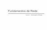 Fundamentos de Redeprofessor.unisinos.br/jcgluz/fund-redes/Aula1.pdf · 2011-08-15 · Fundamentos de Rede Aula 01 - Introdução e Redes. Contextualização • Séculos XVIII e
