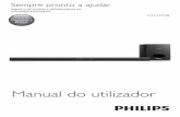 Sempre pronto a ajudar - Philips...RADIO: Mudar para o modo de rádio. c / (Anterior/Seguinte) • Saltar para a faixa anterior ou seguinte no modo USB. • No modo de rádio, quando