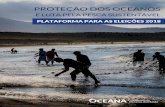 PROTEÇÃO DOS OCEANOS - Oceana Brasil...estabelecimento de medidas para reduzir e controlar a captura de espécies não-alvo durante a atividade pesqueira, reduzindo a pressão .