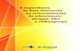 A experiência de Belo Horizonte no enfrentamento às arboviroses… · 2018-07-12 · no enfrentamento às arboviroses: dengue, zika e chikungunya. 2 B izont entament viroses A Secretaria