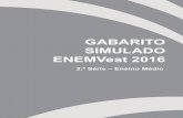 GABARITO SIMULADO ENEMVest 2016escolanovaerense.com.br/gabaritos/gabarito_2_serie_simulado_ENE… · Simulado ENEMVest - 2016 | 2. a série do Ensino Médio 3 Disciplina Geografia